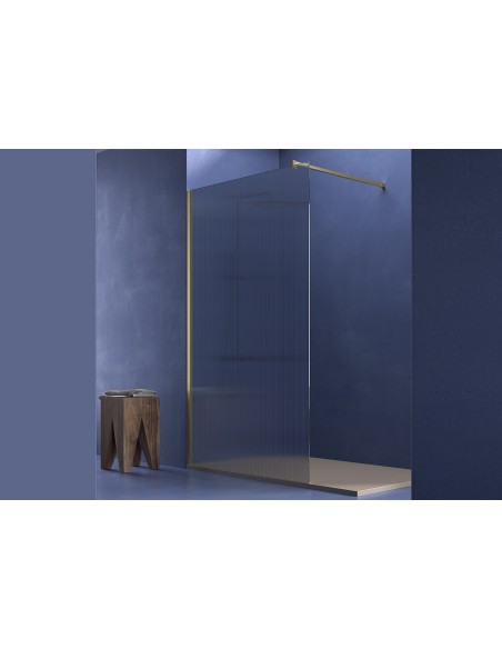 PAROI DE DOUCHE FIX  CANELÉ SOWN QUADRA