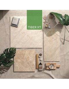 CARRELAGE TRAVERTIN TIBER LIGHT OPUS NOVOCERAM 2