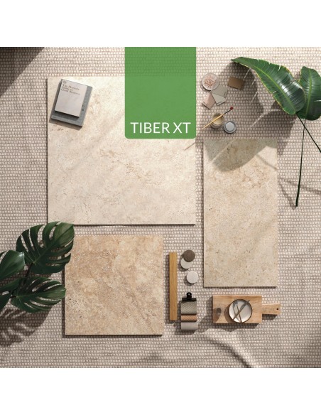 CARRELAGE TRAVERTIN TIBER LIGHT OPUS NOVOCERAM