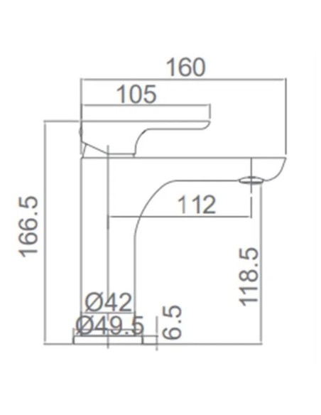 MITIGEUR LAVABO NASSAU IMEX