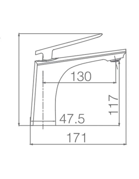 MITIGEUR LAVABO ESCOCIA IMEX