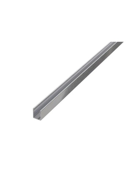 PROFILÉ  INOX POUR MONTAGE PAROI DE DOUCHE FIXE GME