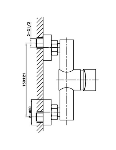 MITIGEUR DE DOUCHE FUSSION GME