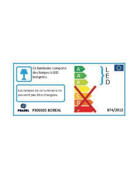 MIROIR  LED BOREAL PRADEL 80*60