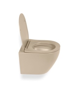 WC  SUSPENDU CAPPUCCINO MAT SANITSHOP