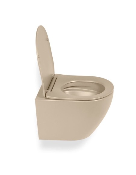 WC  SUSPENDU CAPPUCCINO MAT SANITSHOP