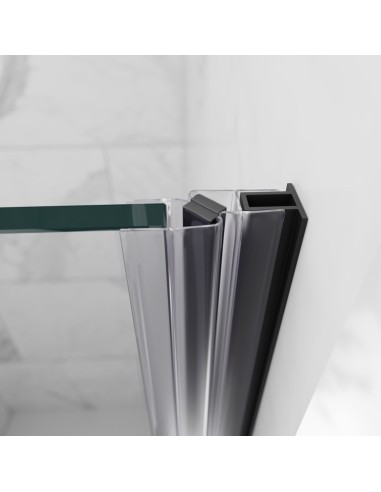 PAROI DE DOUCHE GLASS GLASS REPLIABLE  COMBI  1- GME