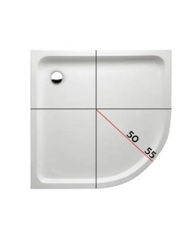 PAROI DE DOUCHE  PRESTIGE TITAN SEMI CIRCULAIRE  - GME