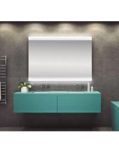 MIROIR RECTANGULAIRE B932 LED À BORD POLI BATH STAGE