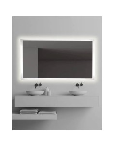 MIROIR RECTANGULAIRE B924 LED ET PÉRIMÈTRE SABLÉ BATH STAGE