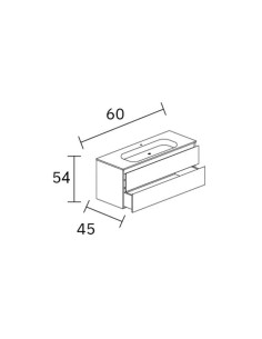 MEUBLE VASQUE ANCONA   NOFER 2