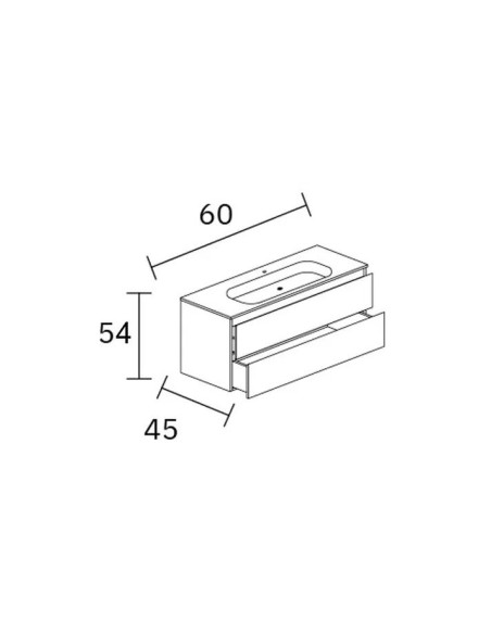 MEUBLE VASQUE ANCONA   NOFER