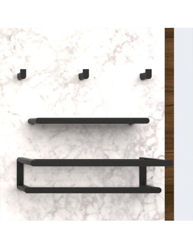 PATÈRE EN ACIER INOXYDABLE AISI 304 COLLECTION CAPRI NOFER