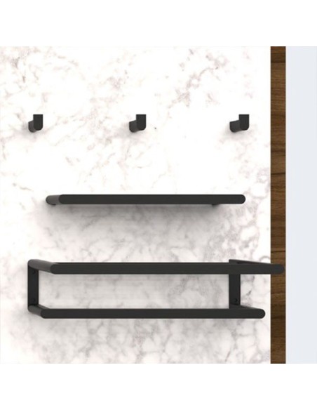 PATÈRE EN ACIER INOXYDABLE AISI 304 COLLECTION CAPRI NOFER