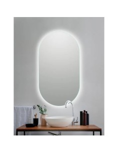 MIROIR OVALE LED B950 DIM 50*90 EN POLISHED EDGE BATH STAGE