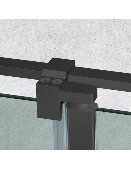 PAROI DE DOUCHE 2 PORTES PIVOTANTE+2 FIXE DENIA BECRISA