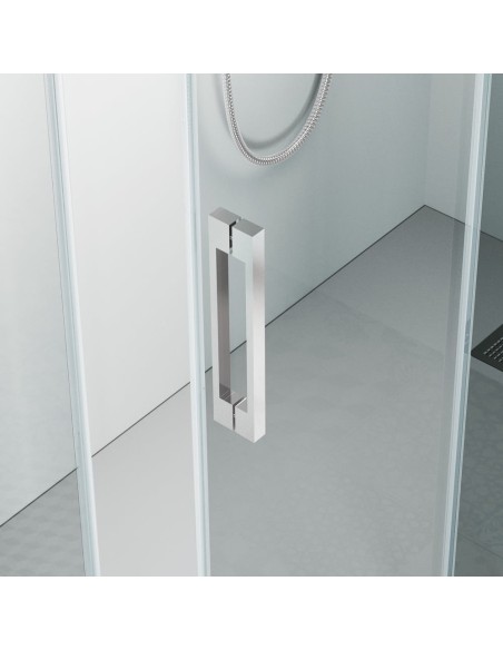 PAROI DE DOUCHE 2 PORTES PIVOTANTE+2 FIXE DENIA BECRISA