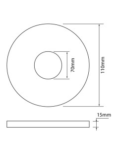 JOINT WC POUR CUVETTE ET RÉSERVOIR TRES GRIFERIA 2