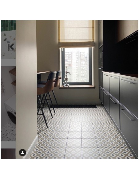 CARRELAGE EFFET CARREAUX DE CIMENT CAPRICE DECO CITY EQUIPE