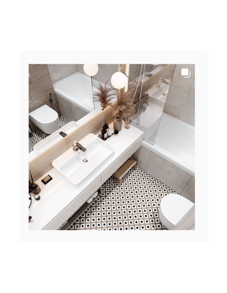 CARRELAGE EFFET CARREAUX DE CIMENT CAPRICE DECO CITY EQUIPE