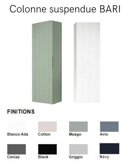 MEUBLE COLONNE  SUSPENDU BARI VISOBATH