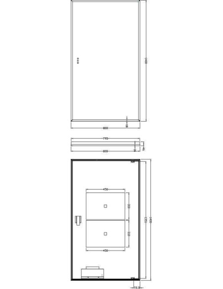 MIROIR RÉTRO -ECLAIRER  ATELIER PRADEL