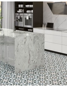 CARRELAGE FLORAL ASCOT DIM 20*20 OLIVIA TILES