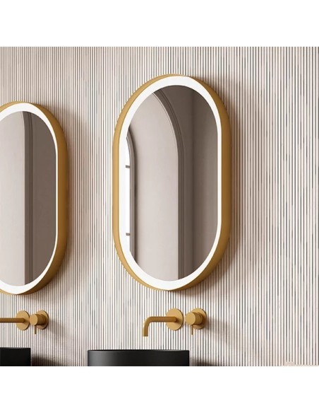 MIROIR LED LOIRA GOLD VISOBATH