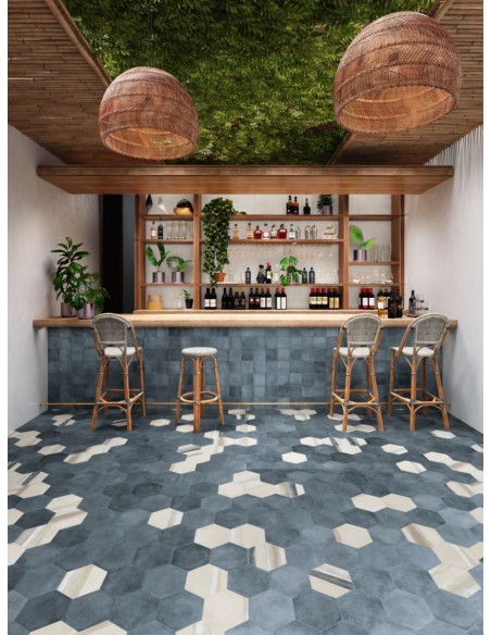 CARRELAGE OCTOGONAL DIM 20*23 MATTER ZYX COLORKER