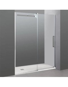 PAROI DE DOUCHE VETRUM  1 FIXE +1 COULISSANT  GME 2