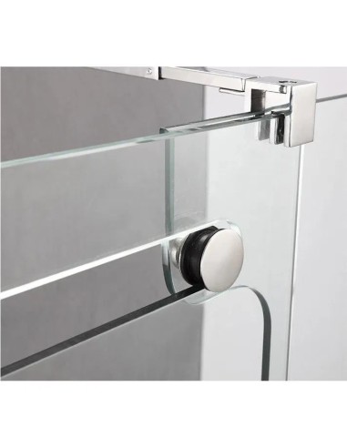 PAROI DE DOUCHE VETRUM  1 FIXE +1 COULISSANT  GME