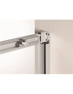 PAROI DE DOUCHE  TEMPLE  1 FIXE + 1COULISSANT  GME 2