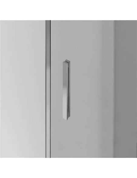 PAROI DE DOUCHE  TEMPLE  1 FIXE + 1COULISSANT  GME