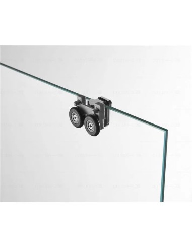 PAROI DE DOUCHE  TEMPLE  1 FIXE + 1COULISSANT  GME