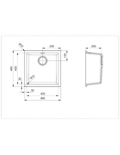EVIER DE CUISINE AMSTERDAM 40 SOLFLESS 2