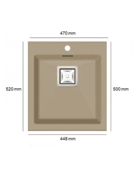 EVIER DE CUISINE  KOBUS 821 POALGI