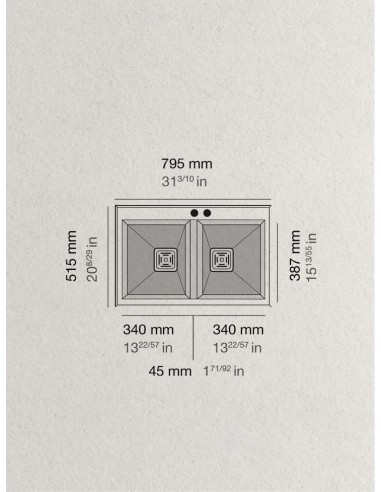 EVIER KOBUS 816/826 POALGI