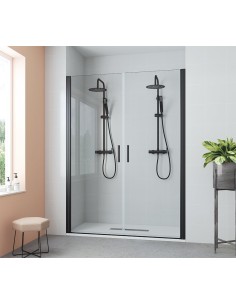 PAROI DE DOUCHE 2 PORTES PIVOTANTES  DENIA BECRISA
