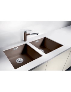 EVIER DE CUISINE SUBLINE 400 BLANCO 2