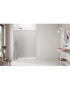 PAROI DE DOUCHE  TWENTY FIXE  + PORTE COULISSANTE- GME 2