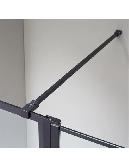 PAROI DE DOUCHE  FIXE  SCREEN BLACK  CHESS - GME