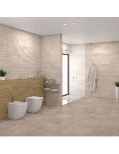 CARRELAGE ROCK CARVED SAND DECOR ALELUIA CERAMICA