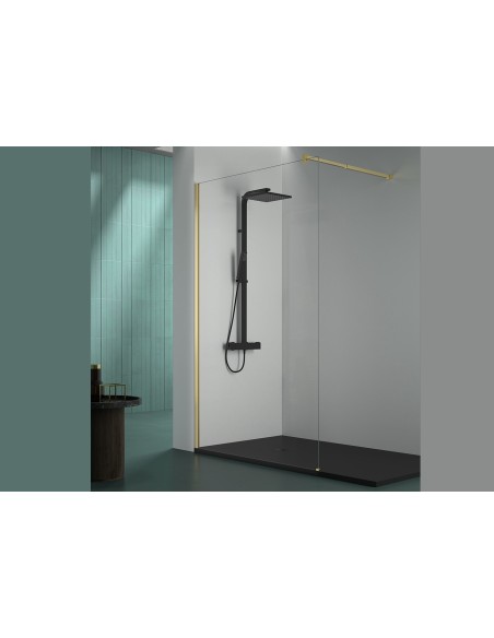 PAROI DE DOUCHE FRONTAL  FIX   - QUADRA