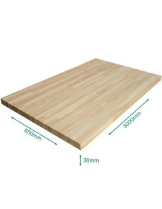 PLAN DE TRAVAIL CHÊNE MASSIF EP 38MM 2