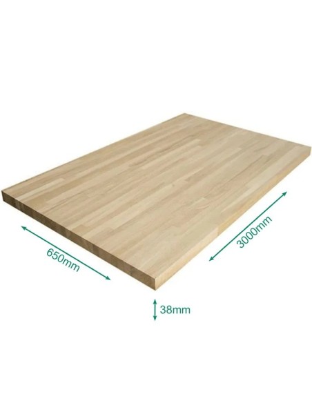 PLAN DE TRAVAIL CHÊNE MASSIF EP 38MM