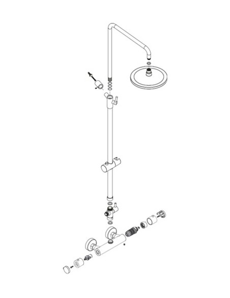 COLONNE DE DOUCHE TAL BORRAS