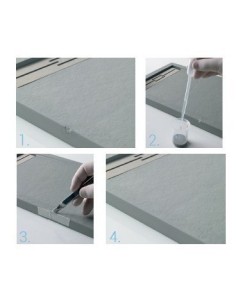 KIT DE REPARATION POUR RECEVEUR DE DOUCHE 2