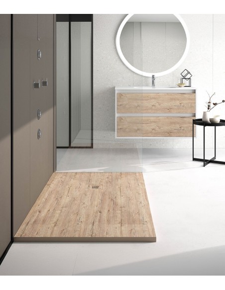 RECEVEUR DE DOUCHE STONE 3D NATURE DUPLACH