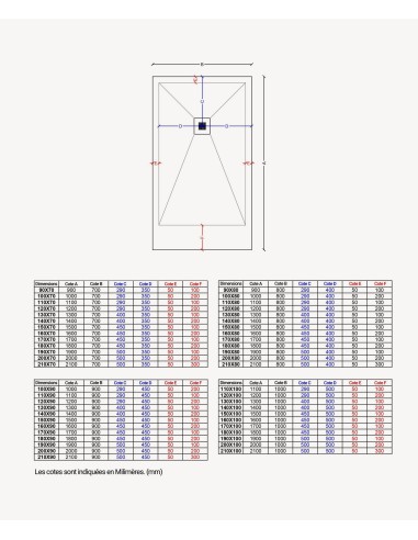 RECEVEUR DE DOUCHE STONE 3D NATURE DUPLACH