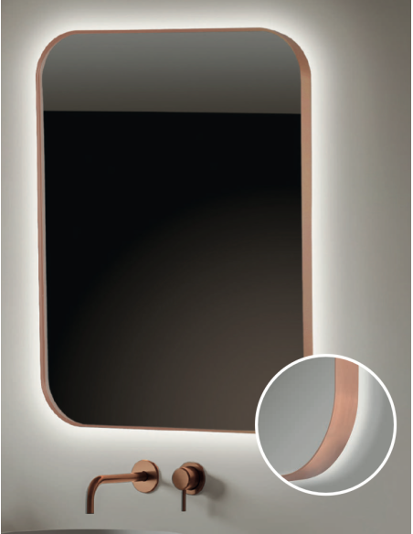 MIROIR RETRO ECLAIRER B961 BATH STAGE